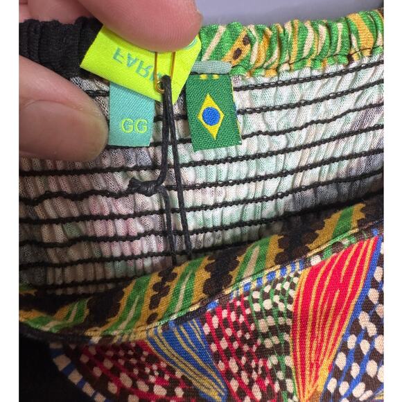 NWT FARM Rio Cool Foliage Maxi Dress Size GG RARE - Picture 7 of 7